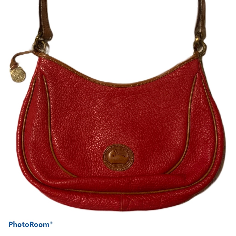 1980s Vintage Dooney & bourke shoulder handbag